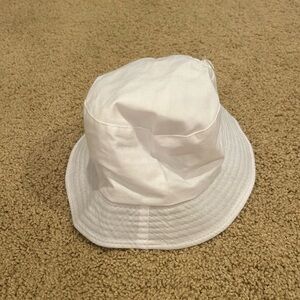 White Bucket Hat